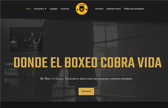 Web El Rincón del Boxeador