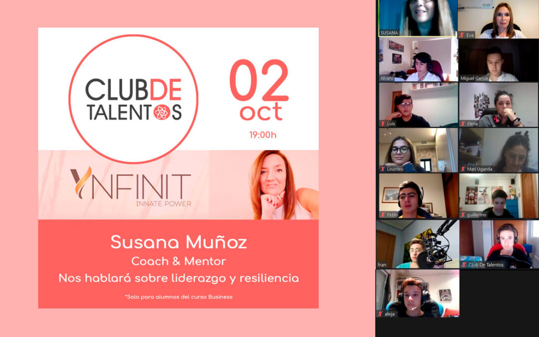 “No hay error, hay aprendizaje” – Susana Muñoz en Club de Talentos